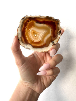 Open image in slideshow, Agate Armour — OOAK Made-to-Order Statement Adornment

