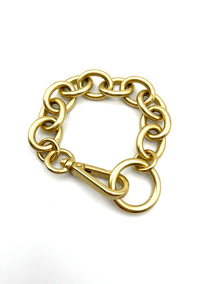 Open image in slideshow, Brass Bracelet Armour (Large Oval)
