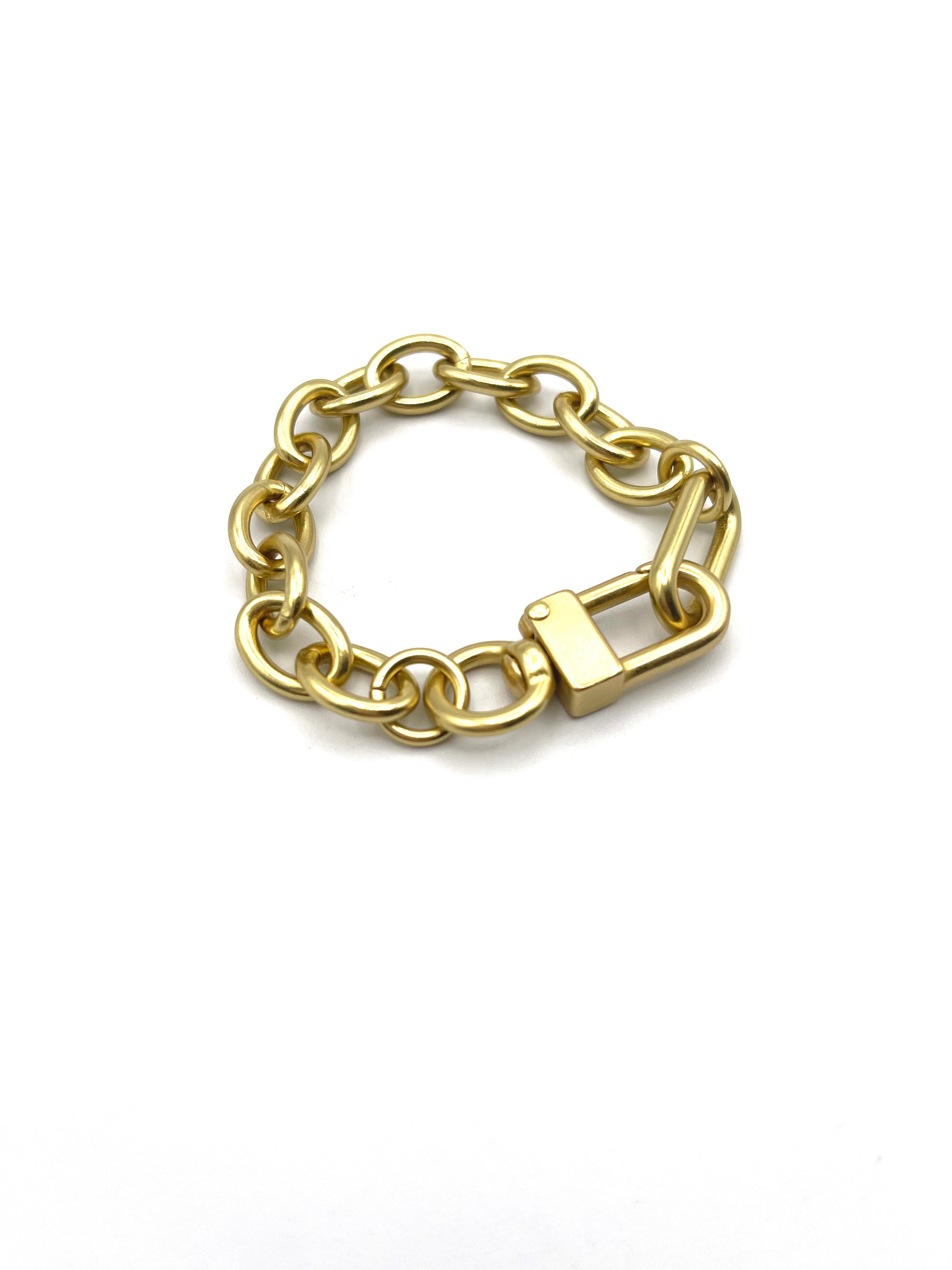 Brass Bracelet Armour (Medium Oval)