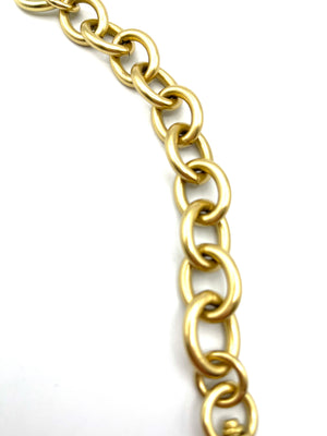 Brass Bracelet Armour (Large Oval)